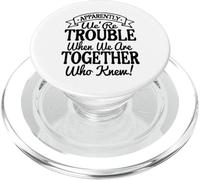 Apparentemente siamo problemi quando siamo insieme che lo sapevano PopSockets PopGrip per MagSafe
