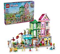 Appartamenti e negozi di Heartlake City Lego Friends, giocattoli con mini-doll e gatti per bambini dai 12 anni in su