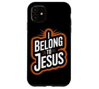 Appartengo a Gesù Fede religiosa cristiana Uomini Donne Bambini Custodia per iPhone 11