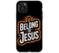 Appartengo a Gesù Fede religiosa cristiana Uomini Donne Bambini Custodia per iPhone 11 Pro Max