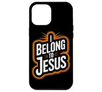 Appartengo a Gesù Fede religiosa cristiana Uomini Donne Bambini Custodia per iPhone 12 Pro Max