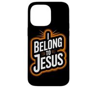 Appartengo a Gesù Fede religiosa cristiana Uomini Donne Bambini Custodia per iPhone 14 Pro Max