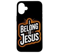 Appartengo a Gesù Fede religiosa cristiana Uomini Donne Bambini Custodia per iPhone 16 Plus