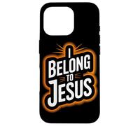 Appartengo a Gesù Fede religiosa cristiana Uomini Donne Bambini Custodia per iPhone 16 Pro