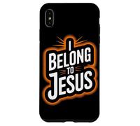 Appartengo a Gesù Fede religiosa cristiana Uomini Donne Bambini Custodia per iPhone XS Max