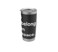 Appartengo a Space Explorer Bicchiere termico in acciaio inox doppia parete