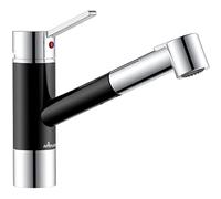 APPASO rubinetto cucina, rubinetto cucina con doccetta estraibile, rubinetto lavello con bocca alta, senza piombo e nichel, miscelatore monocomando per alta pressione [protezione brevettuale]