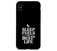 Appassionati di igiene del sonno Notti riposanti Routine sana Custodia per iPhone XS Max
