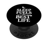 Appassionati di igiene del sonno Notti riposanti Routine sana PopSockets PopGrip Adesivo