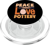 Appassionato dell'artigianato dell'argilla della ceramica dell'amore della pace PopSockets PopGrip per MagSafe