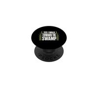 Appassionato delle zone umide Habitat Stagno Zone umide Ecologia Vita palustre PopSockets PopGrip Adesivo
