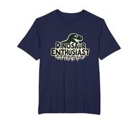 Appassionato di Dinosauri, Regalo per Fan preistorici Maglietta, Uomo Taglie Grandi, Navy, 3X Tall