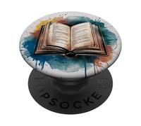 Appassionato di lettura del libro Solo un altro capitolo colorato PopSockets PopGrip Adesivo