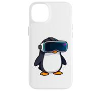 Appassionato di realtà virtuale del giocatore di pinguino fresco VR Custodia per iPhone 14 Plus