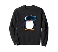 Appassionato di Realtà virtuale del Giocatore di Pinguino Fresco VR Felpa