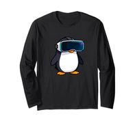 Appassionato di Realtà virtuale del Giocatore di Pinguino Fresco VR Maglia a Manica