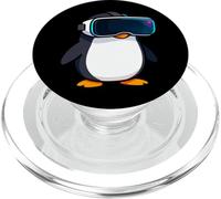 Appassionato di realtà virtuale del giocatore di pinguino fresco VR PopSockets PopGrip per MagSafe