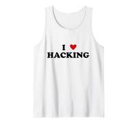 Appassionato di Sicurezza informatica I Heart Hacker - I Love Hacking Canotta