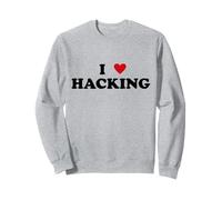 Appassionato di Sicurezza informatica I Heart Hacker - I Love Hacking Felpa