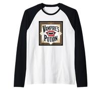 Appassionato di vampiri gotici della Pozione dei vampiri Maglia con Maniche Raglan