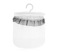 APPCXOKL Porta Mollette da Bucato all'Aperto, Portamollette da Bucato da Appendere, Capacità Generosa Borsa Portaoggetti in Rete, Cestino Porta Mollette Bucato