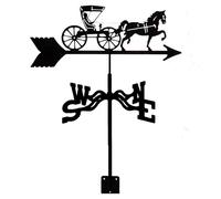Appello estetico banderuola stile vintage nera metallizzata per valorizzare il t
