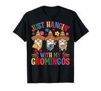 Appena Hangin With My Gnomingos Maglietta