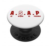 APPENA POSSIBILE Il Più Lento Possibile Abbinamento BFF Ragazze Sorella gemella PopSockets PopGrip Adesivo