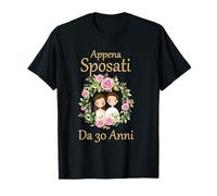 Appena Sposati - Da 30 Anni 30° Anniversario Di Matrimonio Maglietta