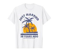 Appena sposato 20 Anni fa e ancora forte anniversario Maglietta