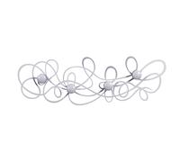 Appendi Abiti Doodle in metallo, colore Bianco Neve bianco neve
