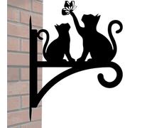 Appendi piante da interno in metallo Gancio da Parete a Forma di Gatto per | Portavaso Proprietari Casa Giardinieri Inquilini Appartamento Salotto Camera Letto Balcone Patio Ristorante