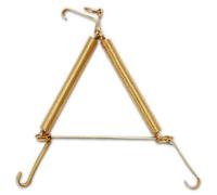 Appendi Piatti Appendipiatti a Molla in Acciaio Ø 12-16 cm misura N°1 conf. 10 Pz