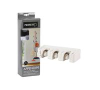 Appendi scope/attrezzi - 9,2x2,7x6,6 cm - 3 posti - Perfetto