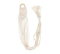 Appendi Ukulele in Macramè Intrecciato, Decorazione Parete Rustica | Cotone e Lino Intrecciati, Nappe Decorative, per Sala Musica e Corridoio, Salva Spazio