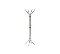 Appendiabiti - 4 posti - 180 x 52 cm - argento - Alco