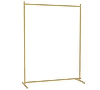Appendiabiti a forma di asino in metallo dorato, stile nordico, moderno, con barra per appendere la parte superiore, 150 x 40 x 160 cm, facile da montare, per camera da letto e esposizione di