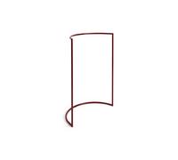 Appendiabiti A Forma di C Colore Rosso Bordeaux
