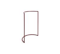 Appendiabiti A Forma di C HAY Colore Rosso Bordeaux