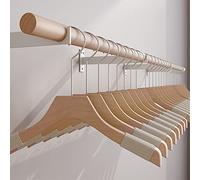 Appendiabiti a parete per indumenti, espositore per abbigliamento al dettaglio, asta per appendere multiuso, appendiabiti per armadio, appendiabiti, appendiabiti per casa/commerciale