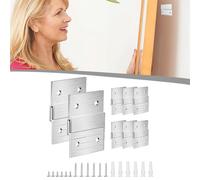 Appendiabiti a parete tacchetta francese 2 pollici resistente barra Z immagine g