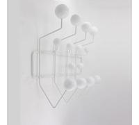 Appendiabiti a Sfera In Legno, Appendiabiti Da Parete con 14 Ganci, Appendini da Muro Ganci Decorativi Appendiabiti con Palline Colorate Appendiabiti Per Ingresso Corridoio Camera