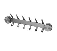 Appendiabiti a ventosa, da parete, per ingresso nel fango, resistente acciaio al carbonio e polipropilene, design antiscivolo per borse per asciugamani,