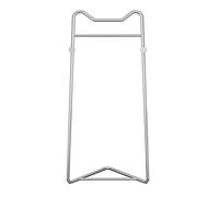 Appendiabiti ad angolo in stile nordico, a forma di orecchie di gatto, appendiabiti in metallo con 2 ganci, per risparmiare spazio, espositore per abbigliamento al dettaglio, 50 x 50 x 160 cm (colore
