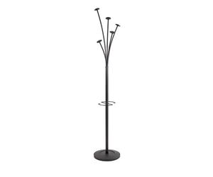Appendiabiti Alba - Festy - nero - 5 appendini - 187 cm - 38 cm - PMFESTY N