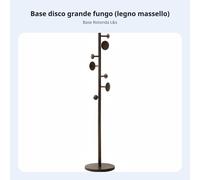 Appendiabiti con Comodino Integrato Multifunzionale Mobili per Al Casa