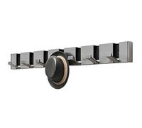 Appendiabiti Da Muro Pieghevole, Gancio Appendiabiti Da Parete In Lega Di Alluminio, Ganci A Muro Decorativi, Per Vestiti, Cappelli, Asciugamani, Situati In Bagno, Corridoio, Camera Da Letto(Gray,54cm