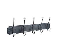 Appendiabiti da parete 5five Simply Smart Nero Legno 60 x 20 cm