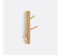 Appendiabiti da parete a 3 ganci in legno SUSPENSO Beige TU