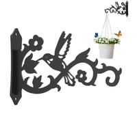 Appendiabiti da parete, appendiabiti da parete all'interno | Gancio da parete robusto con colibrì a forma di colibrì,Supporto decorativo rustico Stand interno Decorazione esterna per bagno vivente